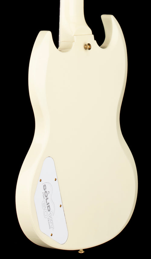 Gibson Custom Shop 60th Anniversary 1961 Les Paul SG Custom With Sideways Vibrola - Polaris White #08531 (Open Box)