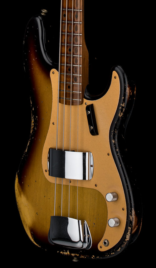 Fender Custom Shop Empire 58 Precision Bass Heavy Relic - Faded Aged 2-Color Sunburst #87666