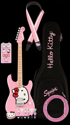 Fender Hello Kitty Limited Edition Stratocaster Collector's Pack