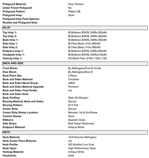 Martin Custom Shop D-41 Style Cocobolo #55741 (Empire Music Exclusive)