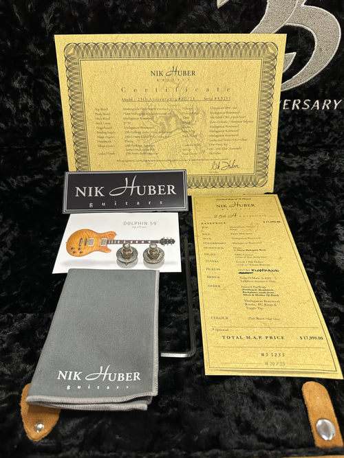 Nik Huber Guitars 25th Anniversary Dolphin '59 #55235