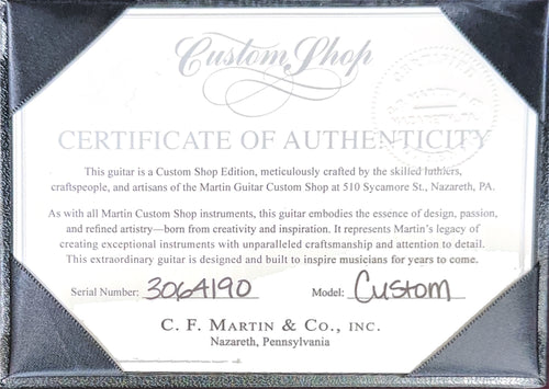 Martin Custom Shop OM-28 Style Guatemalan Rosewood #64190 (Empire Music Spec)