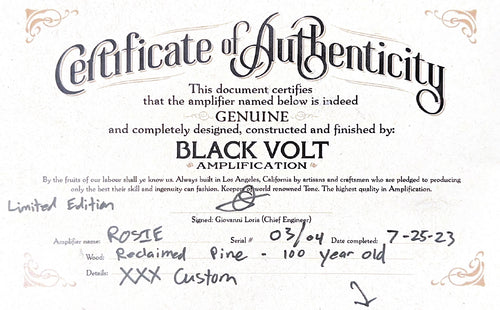 Black Volt 12" Crazy Horse "Custom" #3