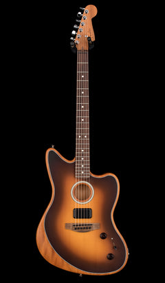 Used Fender Acoustasonic Player Jazzmaster (2022) - 2-Color Sunburst #17584 with Original Gig Bag
