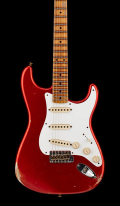 Fender Custom Shop 1958 Stratocaster Relic - Faded Aged Candy Apple Red #82760