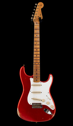 Fender Custom Shop 1958 Stratocaster Relic - Faded Aged Candy Apple Red #82760