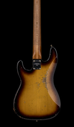 Fender Custom Shop Empire 58 Precision Bass Heavy Relic - Faded Aged 2-Color Sunburst #87666