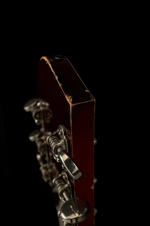 Vintage Harmony 1966 H-78 - Warm Cherry Red Tone Shaded #4522 with Hard Case