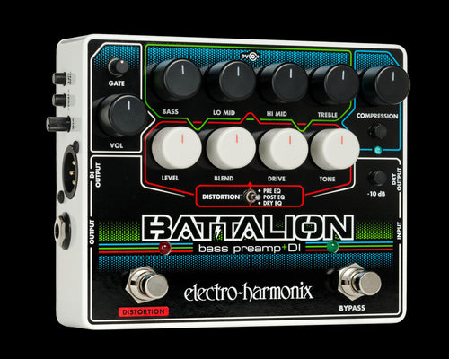 Electro-Harminix Battalion Bass Preamp & DI