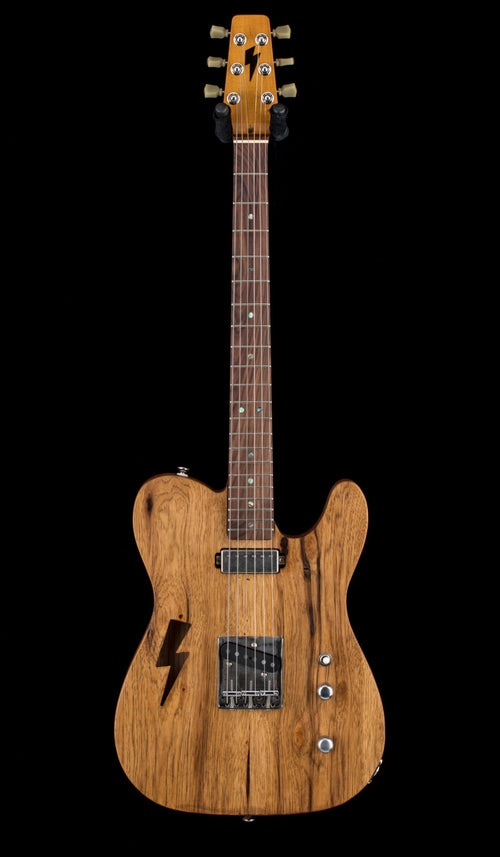 Black Volt Custom Shop Lightning Hole / Semi Hollow Tele, Brazilian Rosewood FB - Oil Finish #062