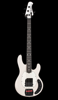 Used Ernie Ball Music Man Tim Commerford Passive StingRay - Fight Night White #59393 with Original Case