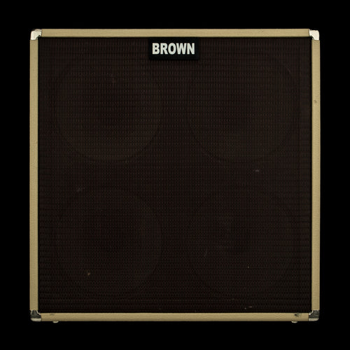 Used A Brown Soun Tone Tubby 4x12 Cabinet - Blonde #07208