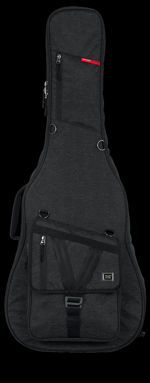 Gator Transit Acoustic Guitar Bag; Charcoal