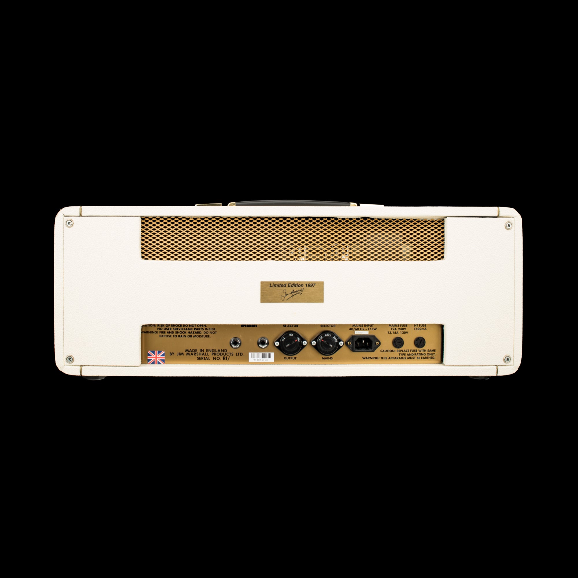 Used 1997 Marshall 1987x 35th Anniversary Half-Stack - LTD White
