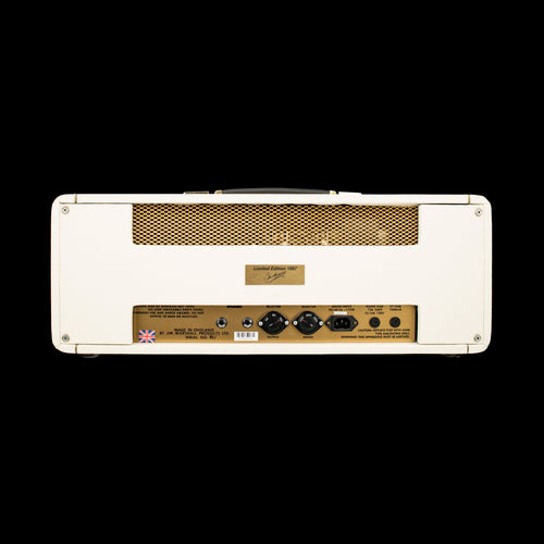 Used Marshall 1987X 35th Anniversary Half-Stack (1997) - LTD White #54108 with Power Brake and Original Covers