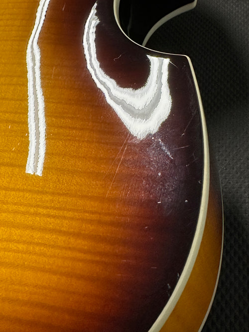 Used Hofner Ignition Violin Bass - Sunburst #1725 with Hard Case