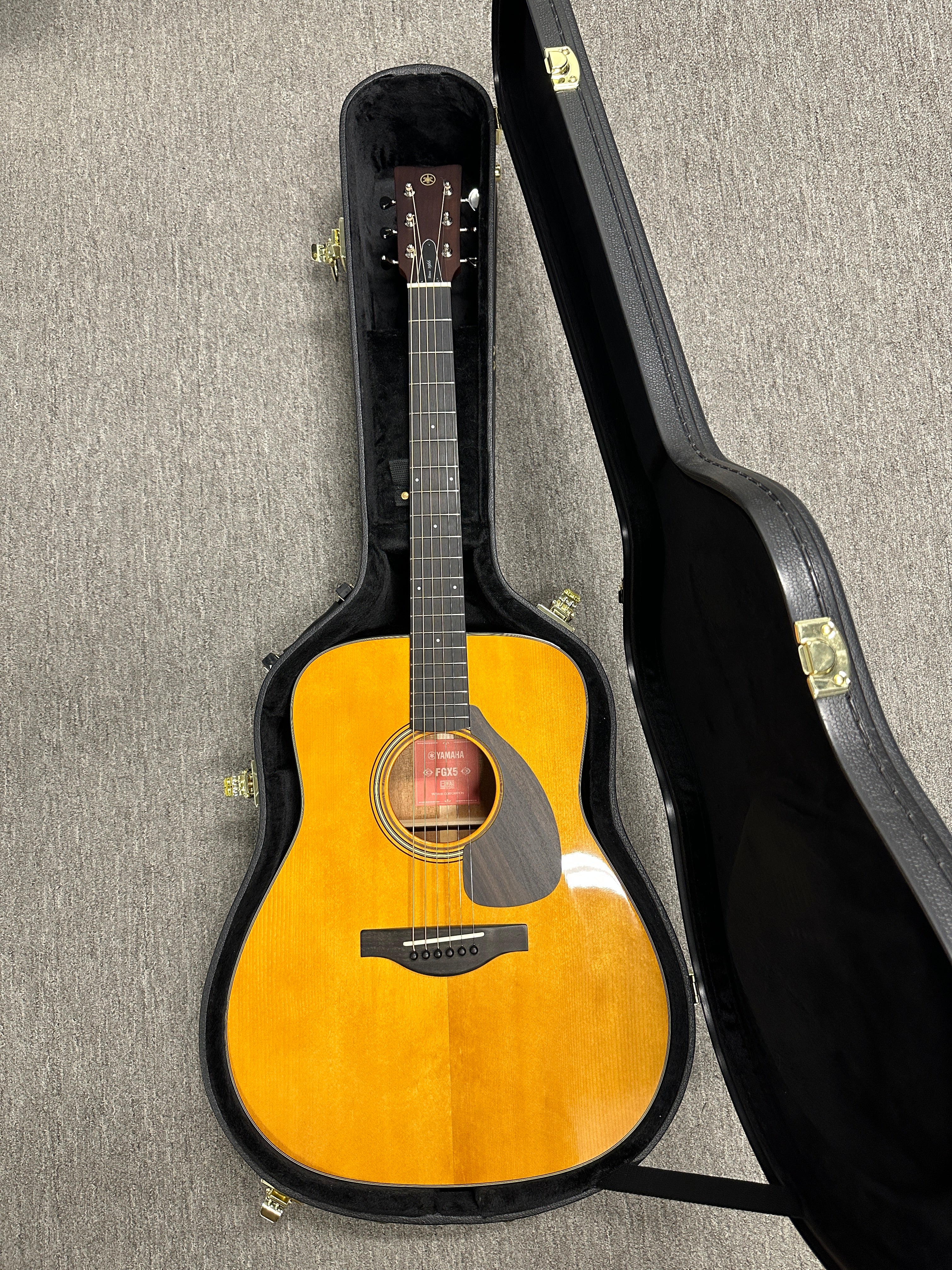 Used Yamaha FGX5 Red Label (2025) #ILI233A with Original Hard Case