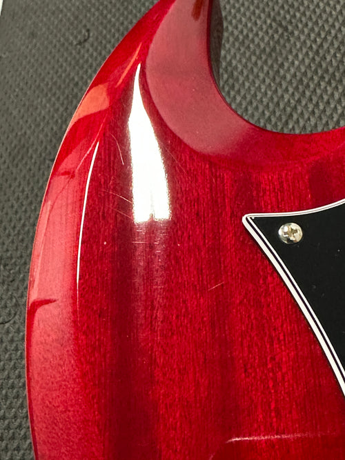 Used Epiphone SG Standard (2021) - Cherry #31436 with Hard Case