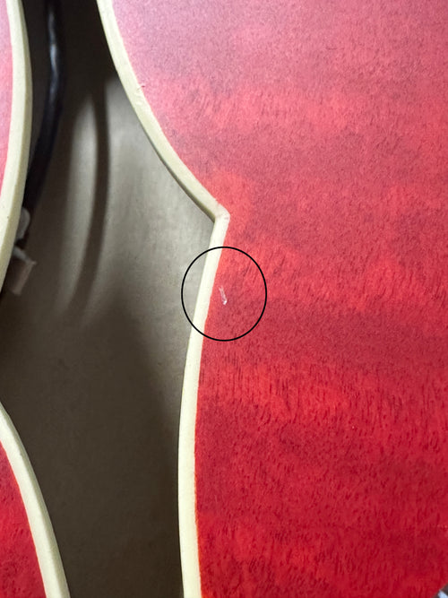Used Eastman T486-ED El Diablo Thinline Prototype - Cherry #PROTOTYPE with Original Hard Case