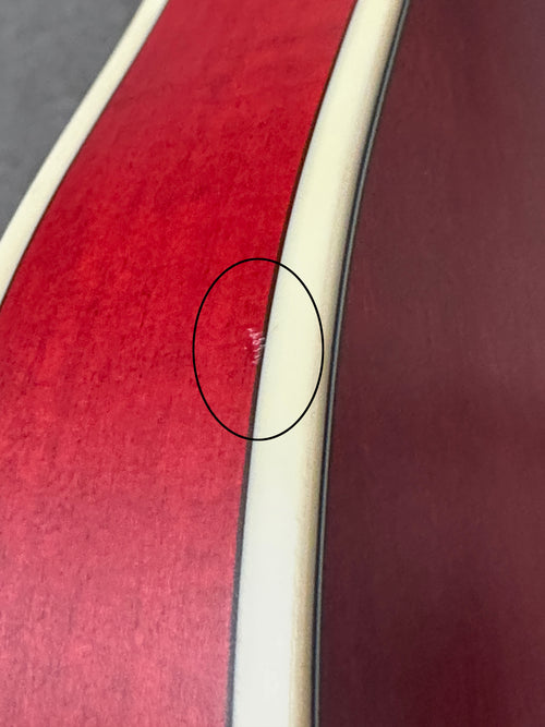 Used Eastman T486-ED El Diablo Thinline Prototype - Cherry #PROTOTYPE with Original Hard Case