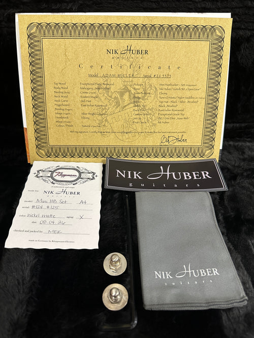 Nik Huber Guitars Adam Miller Signature Krautster III - Natural #65373