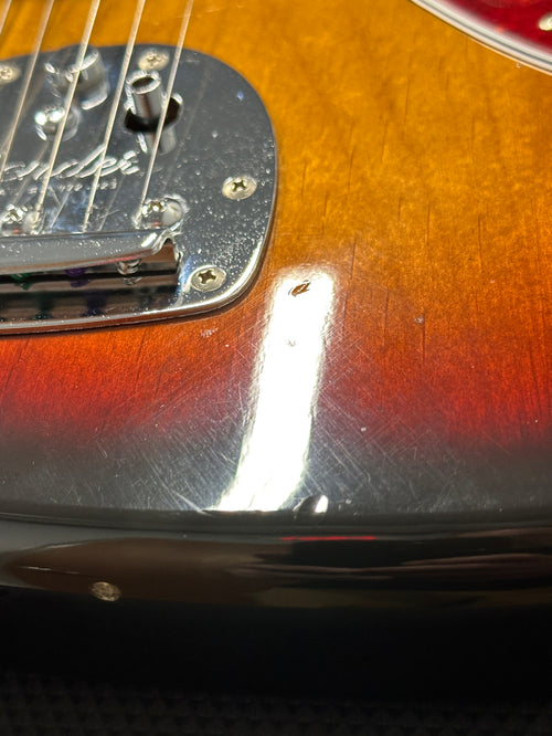 Used Fender MIJ JM66-80 Jazzmaster (1994) - 3-Color Sunburst #23507 with Original Hard Case