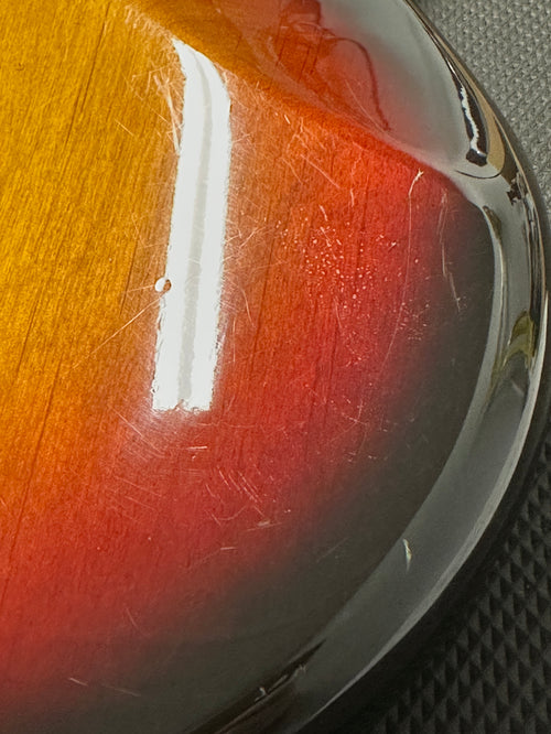 Used Fender MIJ JM66-80 Jazzmaster (1994) - 3-Color Sunburst #23507 with Original Hard Case