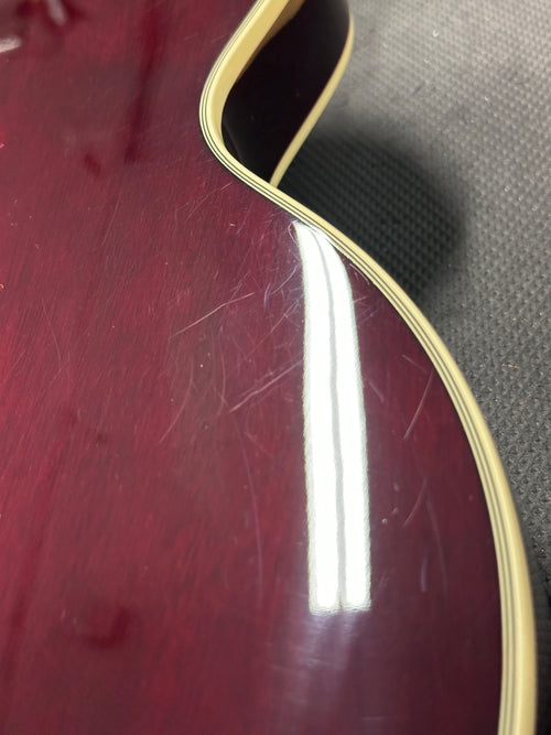 Used Epiphone Jerry Cantrell "Wino" Les Paul Custom (2023) - Dark Wine Red #29288 with Original Hard Case
