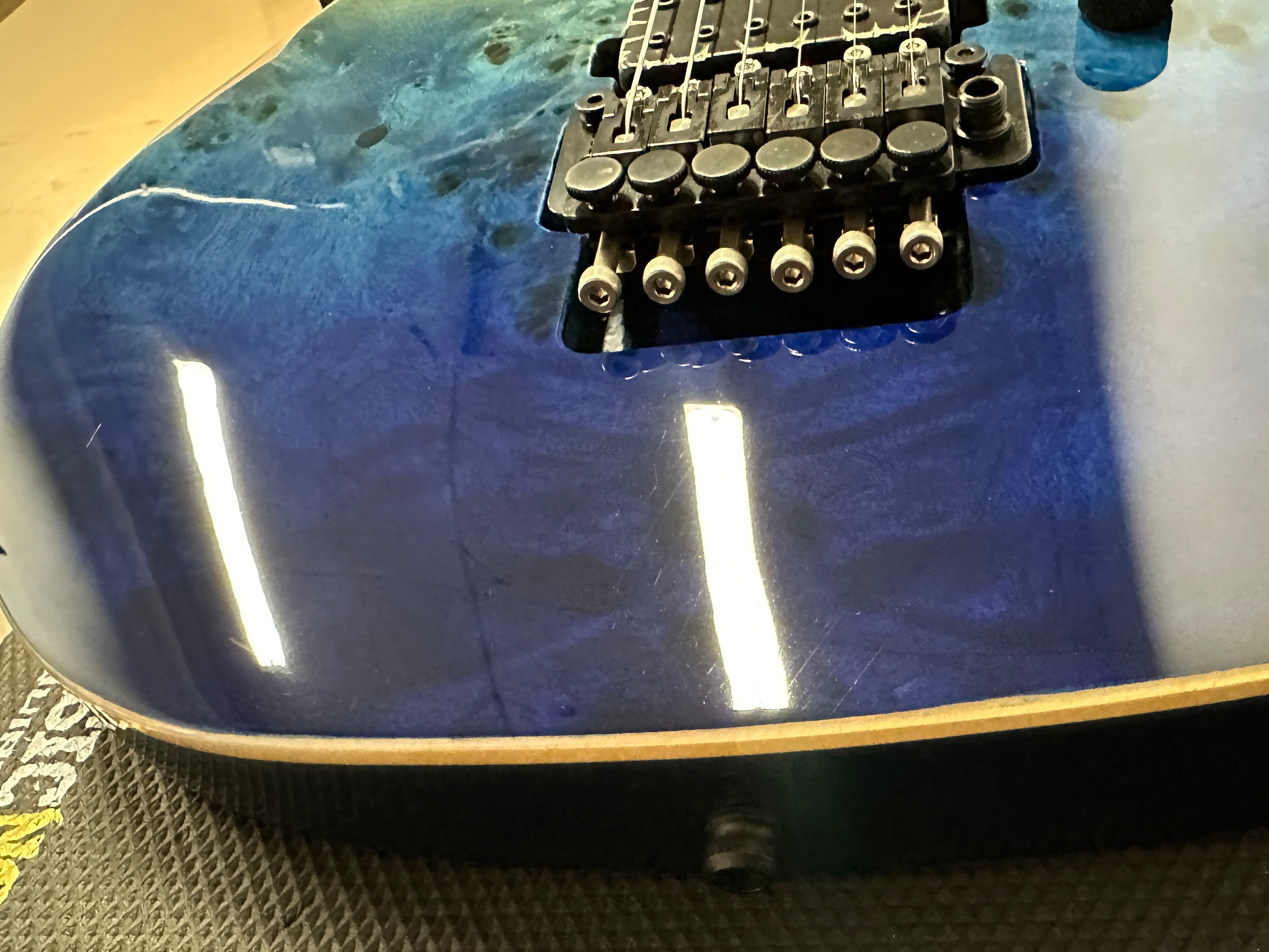 ESP E-II SN-II - Blue Natural Fade (Factory Demonstration Model