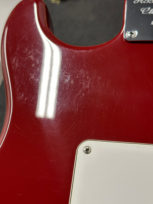 Used Fender Custom Shop RB Classic Series Stratocaster (1994) - Cimarron Red #2 of 20 with Hard Case