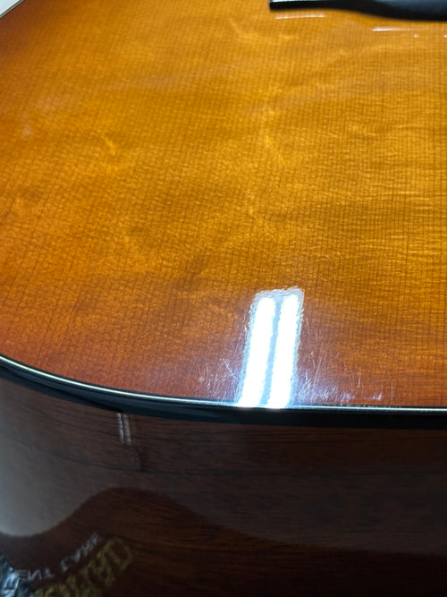 Used Bourgeois Custom Country Boy Dreadnought (2007) - Sunburst #004103 with Original Hard Case