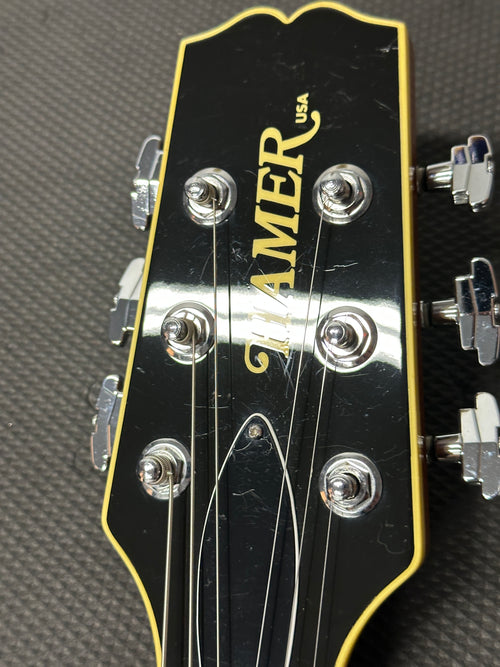 Used Hamer Newport (2000) - Vintage Natural #50987 with Original Hard Case