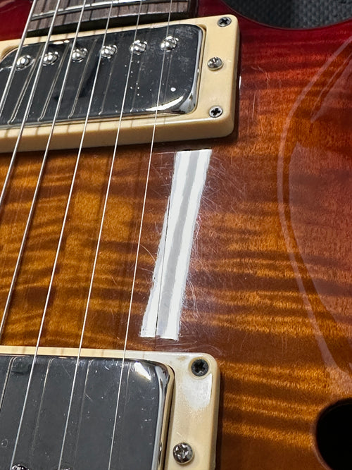 Used PRS Hollowbody II 10-Top (2008) - Dark Cherry Sunburst #35866 with Original Hard Case