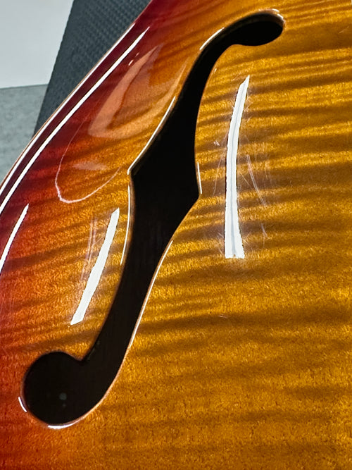 Used PRS Hollowbody II 10-Top (2008) - Dark Cherry Sunburst #35866 with Original Hard Case