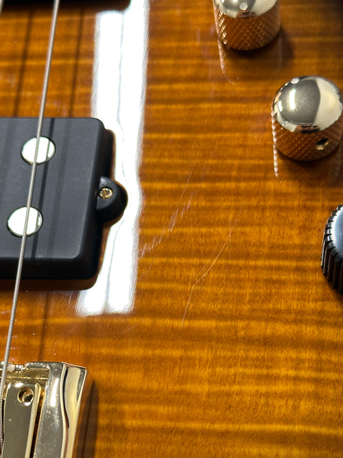 Used Reverend Mercalli 5 FM - Coffee Burst #65434 with Case