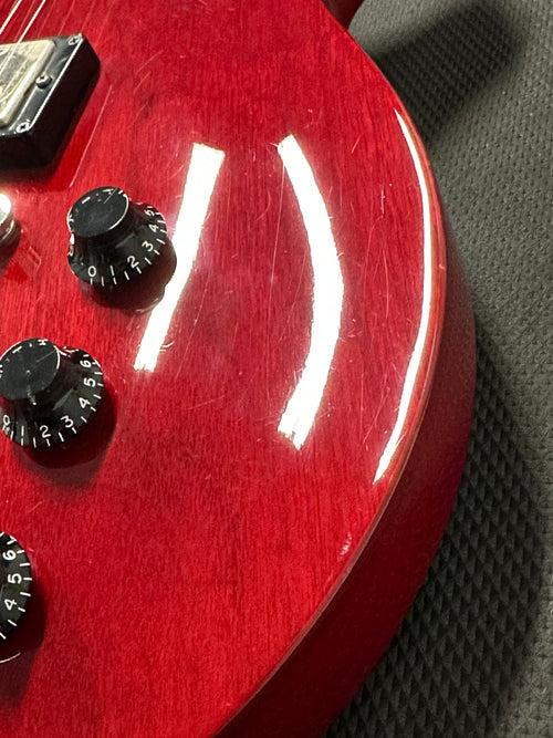 Used Hamer Limited Edition 25th Anniversary Artist (1999) - Cherry Transparent #49984 with Original Hard Case