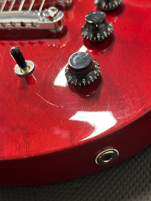 Used Hamer Limited Edition 25th Anniversary Artist (1999) - Cherry Transparent #49984 with Original Hard Case