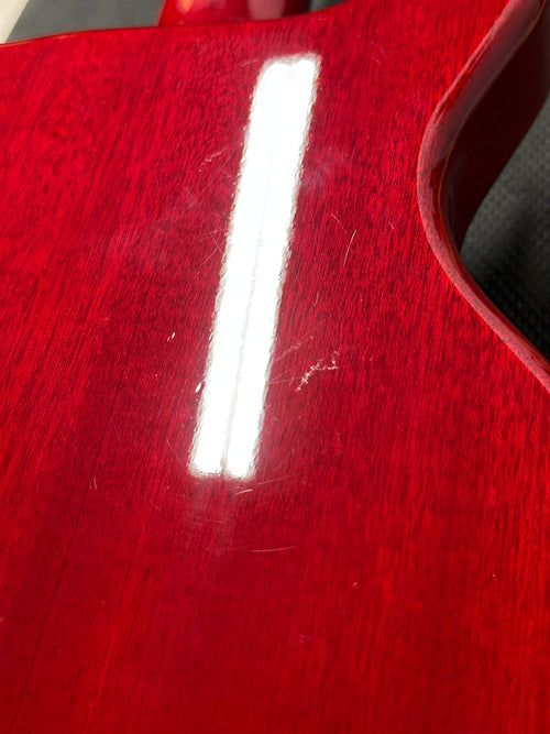 Used Hamer Limited Edition 25th Anniversary Artist (1999) - Cherry Transparent #49984 with Original Hard Case
