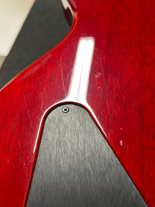 Used Hamer Limited Edition 25th Anniversary Artist (1999) - Cherry Transparent #49984 with Original Hard Case