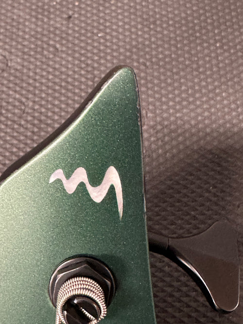 Used Maurizio Über Bass Müb Custom G5 - Green Goblin #22141 with Original Gig Bag