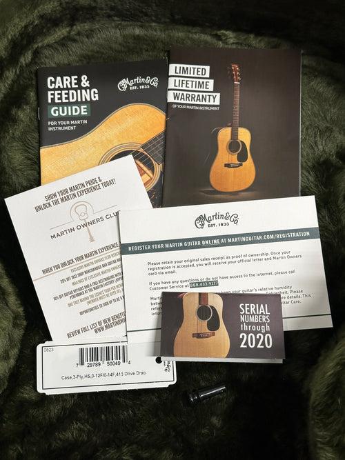 Used Martin 0-18 (2022) - Natural #32720 with Original Hard Case
