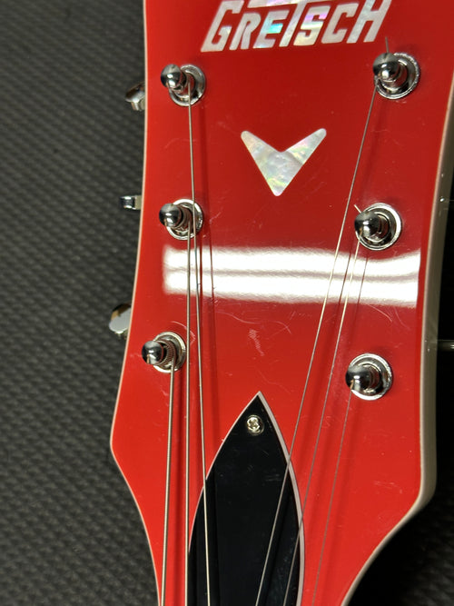Used Gretsch LTD G5410T Electromatic "Tri-Five" (2021) - Two Tone Fiesta Red/Vintage White with Hard Case