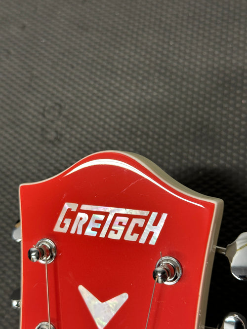 Used Gretsch LTD G5410T Electromatic "Tri-Five" (2021) - Two Tone Fiesta Red/Vintage White with Hard Case