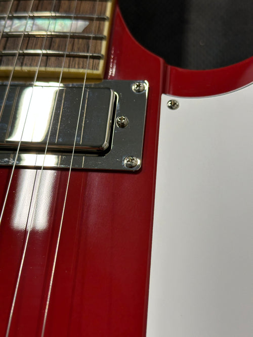 Used Epiphone 1963 Firebird V (2024) - Ember Red #20565 with Original Hard Case