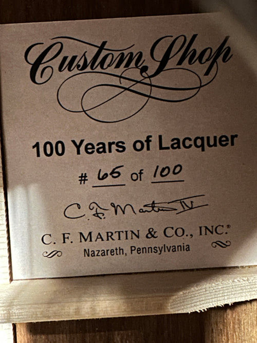 Martin Custom Shop 0-18K2 CFM IV - Natural #84568