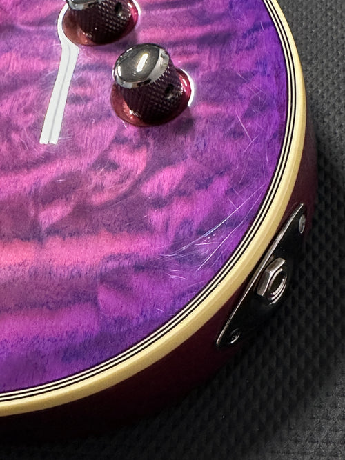 Used Schecter Omen Extreme-6 (2019) - Electric Magenta #52153 with Gig Bag