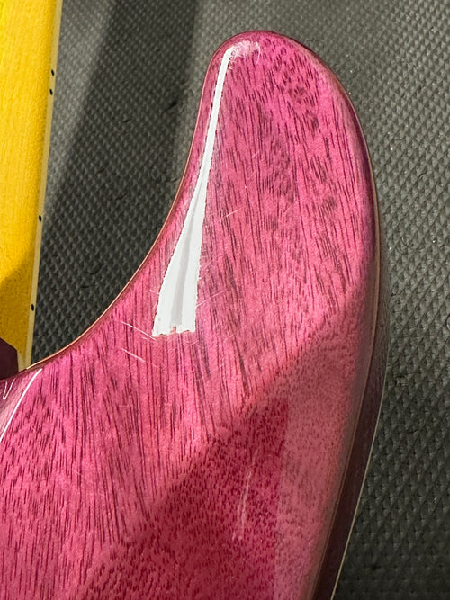 Used Schecter Omen Extreme-6 (2019) - Electric Magenta #52153 with Gig Bag