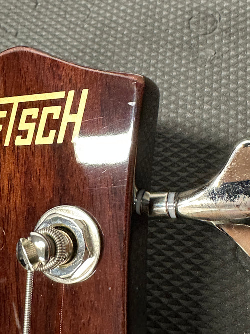 Used Gretsch Streamliner Jet Club Bass (2025) - Vintage White #11524 with Gig Bag