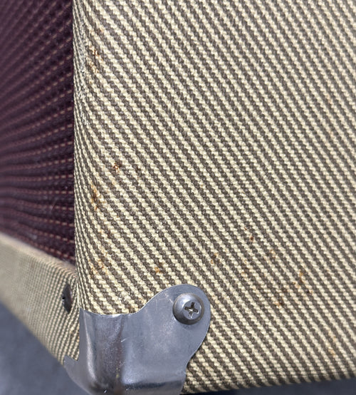 Used Peavey Classic 410E 4x10 Cabinet with Weber Alnico Blue Pup and Celestion Vintage 10 Speakers #52915