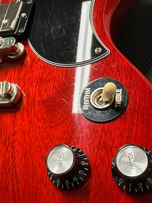 Used Gibson SG Standard '61 (2024) - Vintage Cherry #40324 with Original Hard Case